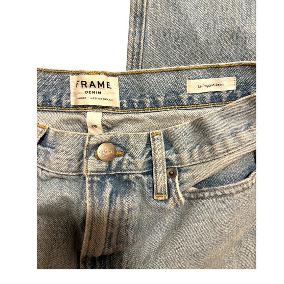 Frame Distressed Le Pegged Jean - Picture 5 of 5